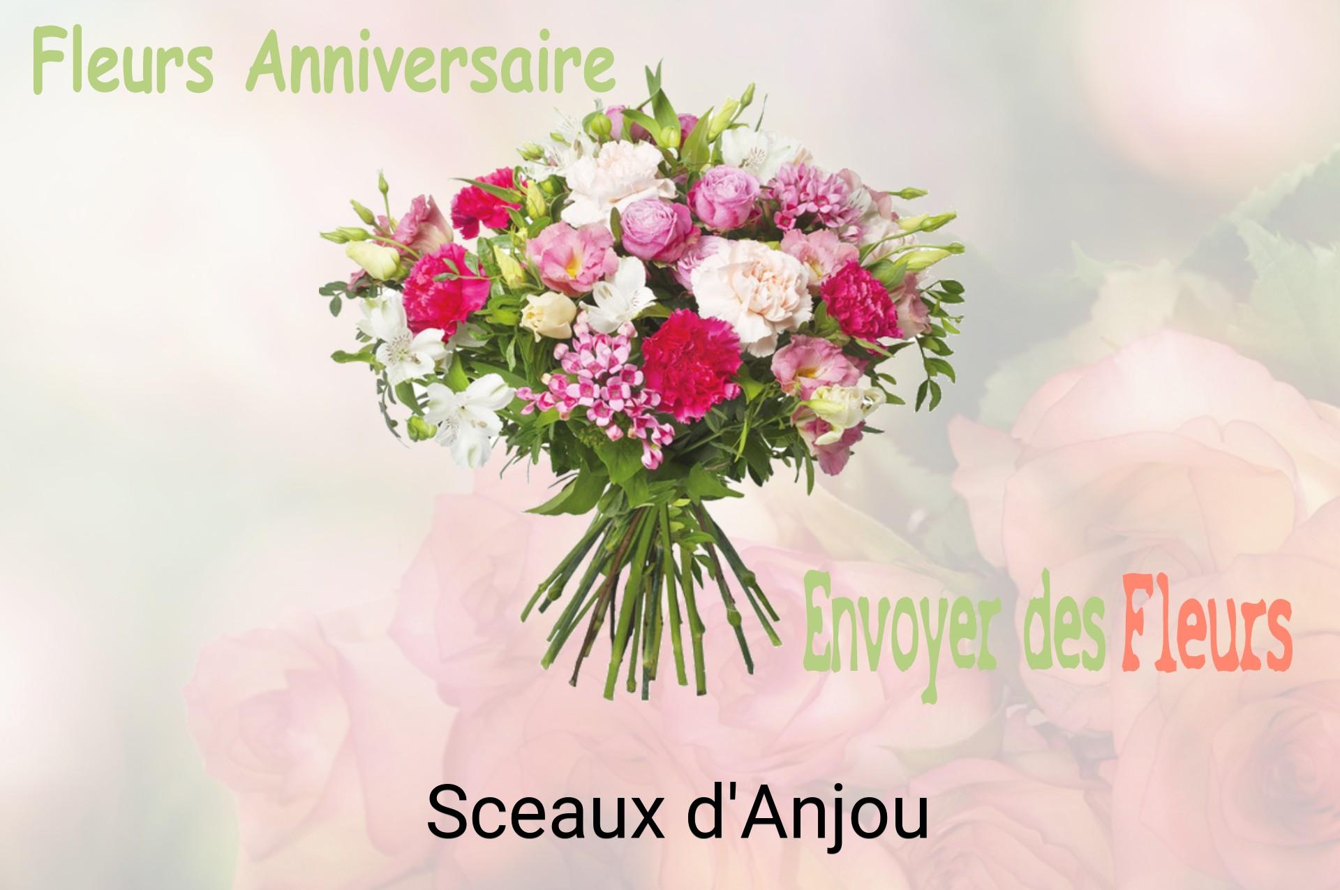Bouquet de fleurs d’anniversaire livré à Sceaux-d'Anjou