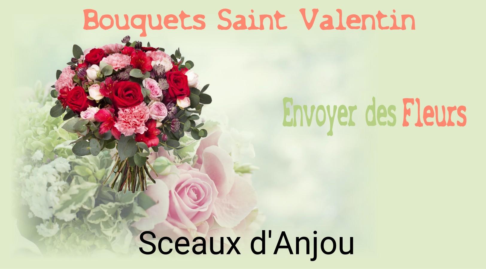 Roses de Saint-Valentin livrées à Sceaux-d'Anjou